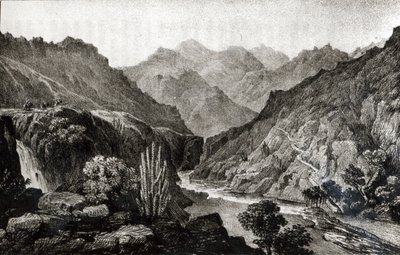 View in the Cordillera by John Miers